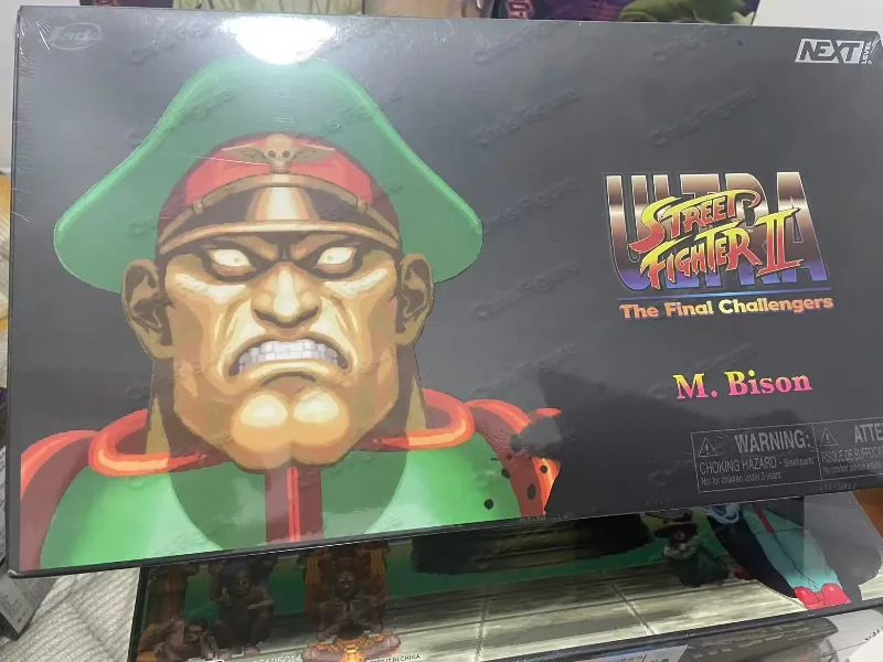 【En stock】Nueva figura de acción original de Jada Toys Street Fighter M.Bison Dhalsim SDCC Final Challenger