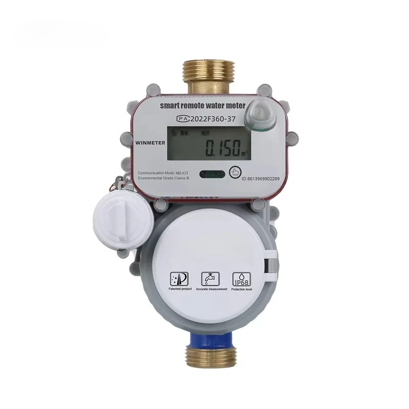 

Wireless digital intelligent remote water meter valve DN15 dry thread connection IP68 remote reading