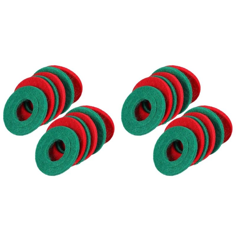 24 Pieces Battery Terminal Anti Corrosion Washers Fiber Battery Terminal Protector, 6 Red And 6 Green