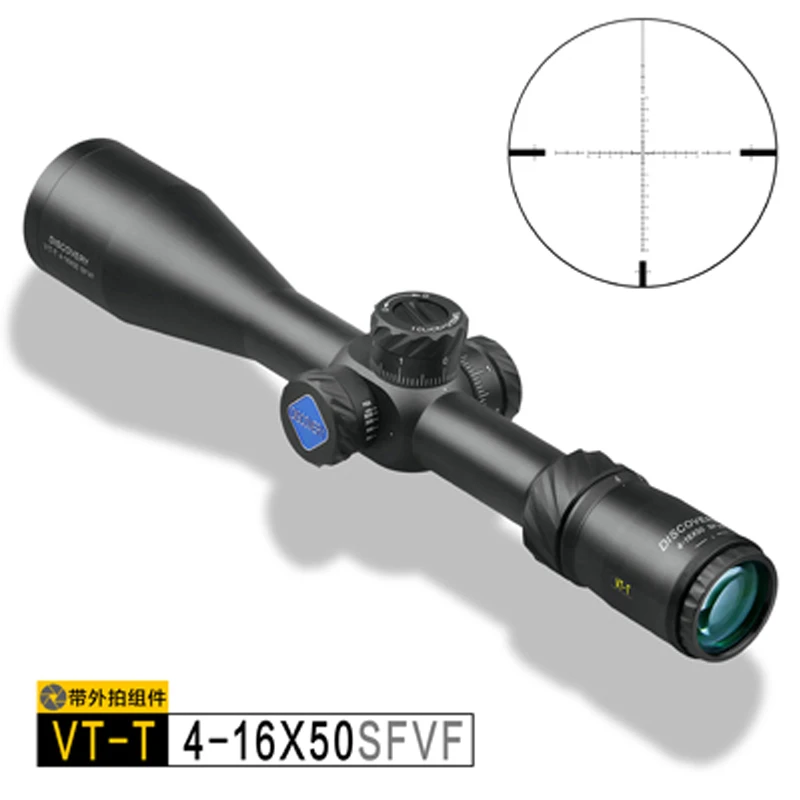 Discovery Hunting Rifle Scope for Air Rifle 5 5 Optic Sight FFP VT-T 4-16X50SFVF First Focal Plane Scope for Airsoft