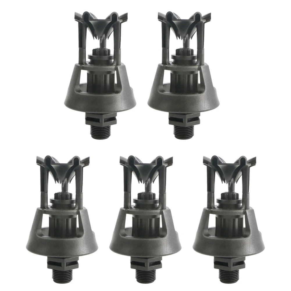 

Practical Rotating Nozzle Accessories 1/2\\\" 5Pcs 6.7m Garden Lawn Irrigation Male Thread Nozzle Rotating Sprinkler