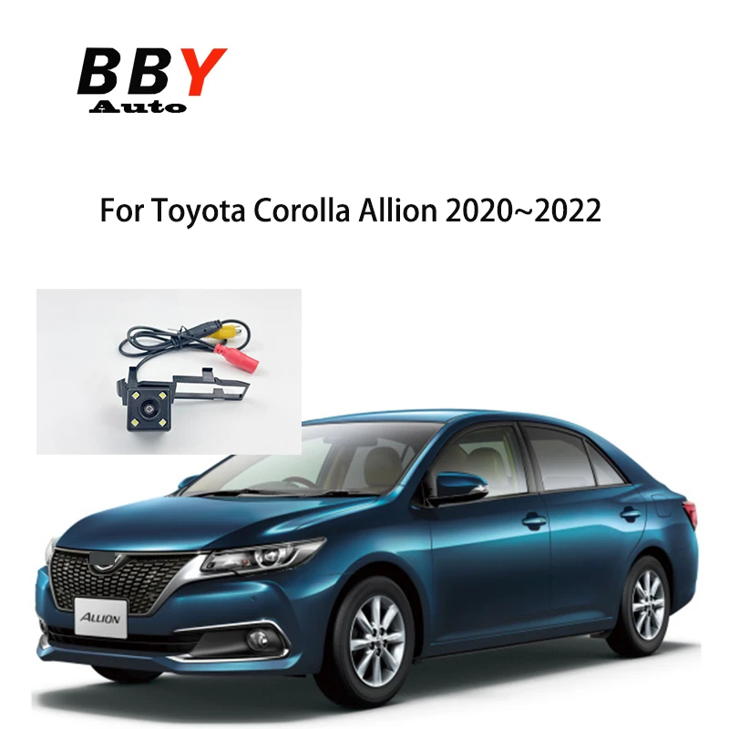 Rear View Camera For Toyota Corolla 2019~2022 Toyota Allion 2020~2022 AHD 720 night vision Backup License Plate Camera