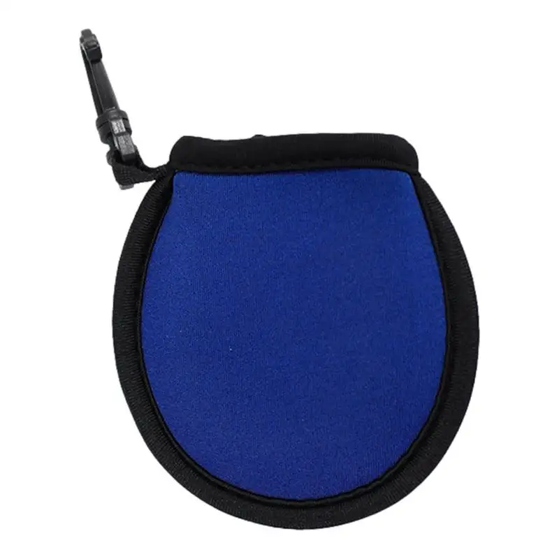 Portable Golf Ball Pocket Washer com Clip, Capa Protetora Bag, Bolsa De Limpeza