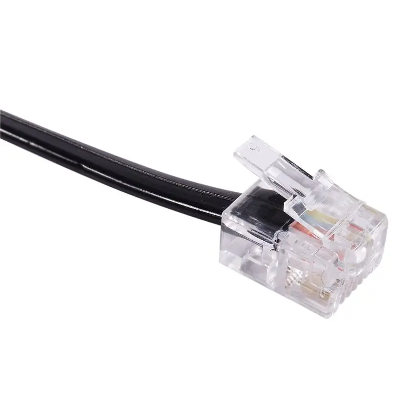 B04C-20X RJ11 6P4C Telephone Cable Cord ADSL Modem 1 Meters
