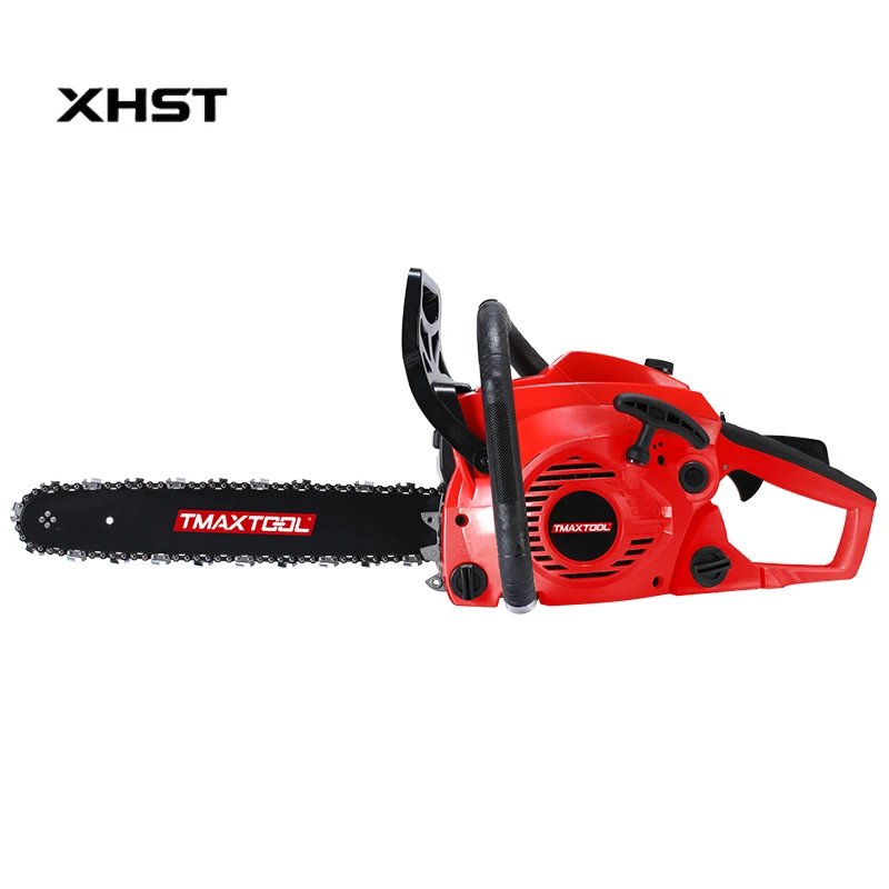 1300w 42.2cc Professional Portable Wood Cutting Machine Petrol Right Angle Rounded Corner Chain Saw