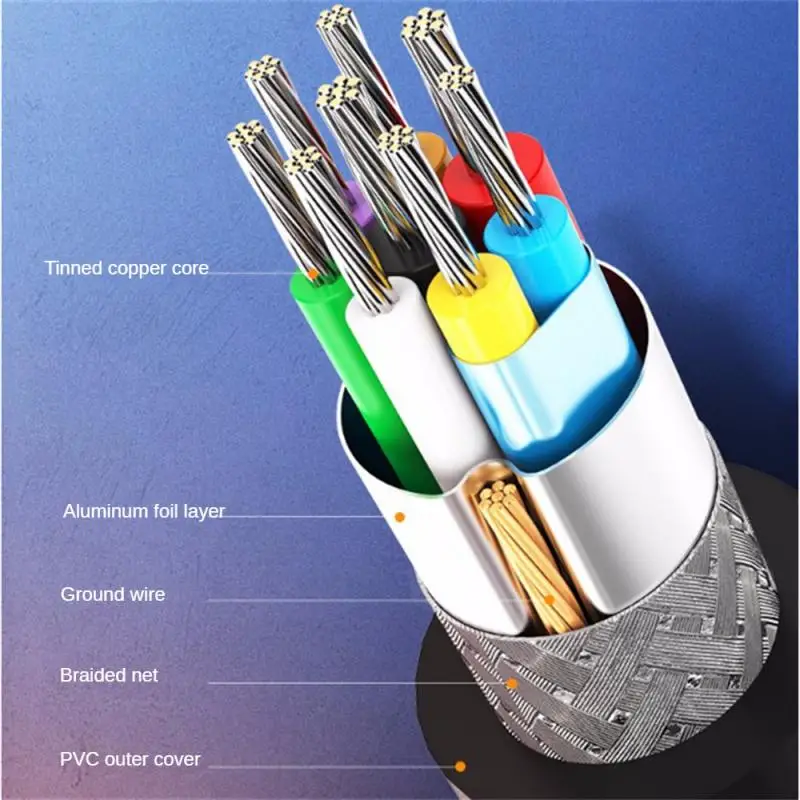 공간 절약형 디자인 USB 케이블, 편리한 어댑터, 익스텐션 데이터 라인, 누출 없음, 가볍고 아름다운 데이터 연결 라인