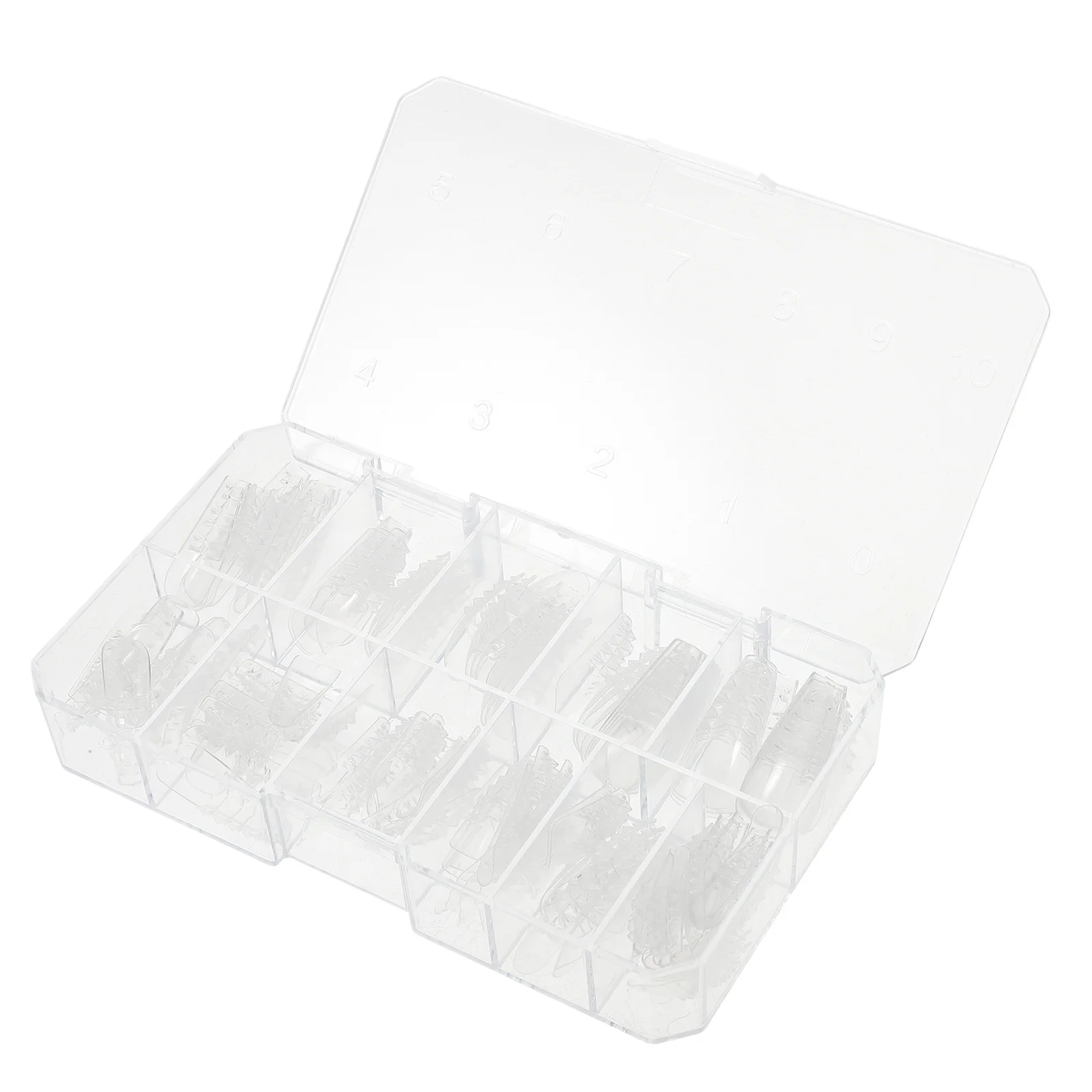 120 szt. Przezroczyste sztuczne paznokcie do naklejania, pełne pokrycie, tipsy dla kobiet, akcesoria do samodzielnego manicure, ozdoby do paznokci, tipsy.