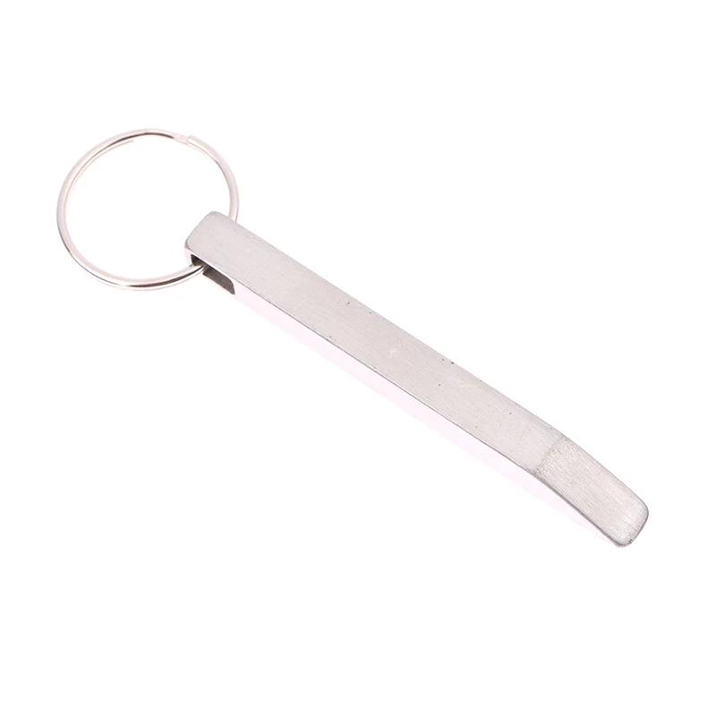 Mini EDC MultiFunctional Stainless Steel Crowbar Pry Bar Pry Bar Heavy Duty Key Chain Easy To Carry Durable Outdoor Tools