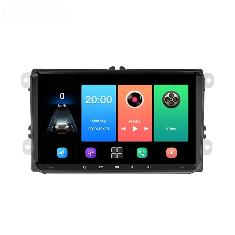 Android Radio For VW Golf Polo Tiguan Passat Jetta Touran 2 Din Autoradio Car Multimedia DVD Player