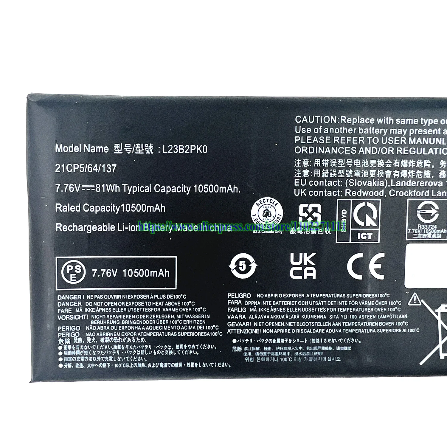81Wh Upgrade High Capacity L23 - Pc Gaming Lenovo Legion review and price