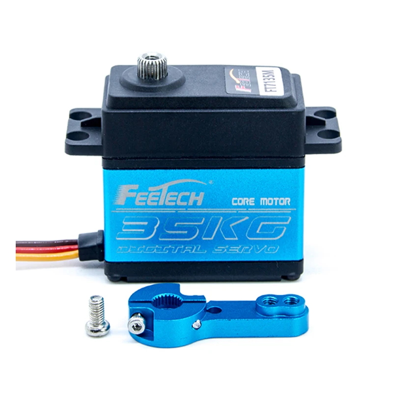 Feetech Waterproof  Super Torque 35Kg Core Motor Digital Servo for Electric Toys Stem Robot Rc Parts