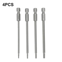 4 Pcs Alloy Steel Hex Screwdriver 1/4