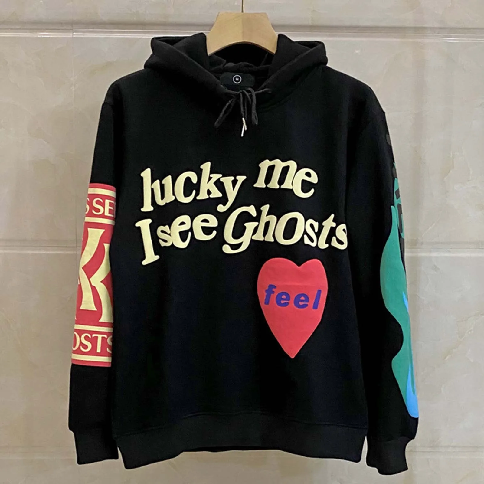 

Letter Love Heart Graffiti Print Women Hoodies y2k High Street Hip Hop Loose Casual Tide Couple Clothing 2024 Sport Sweatshirts