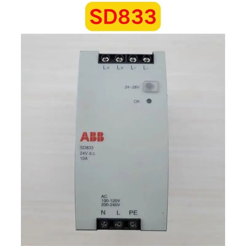 

Использованный модуль питания SD833 3BSC610066R 1 проверка функций