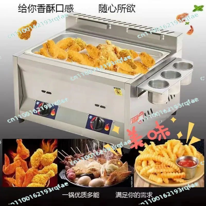Commercial Counter Top Restaurant Gas Deep Fryer Industrial gas donut/chips/cake/donutcommercial fryergas fryer