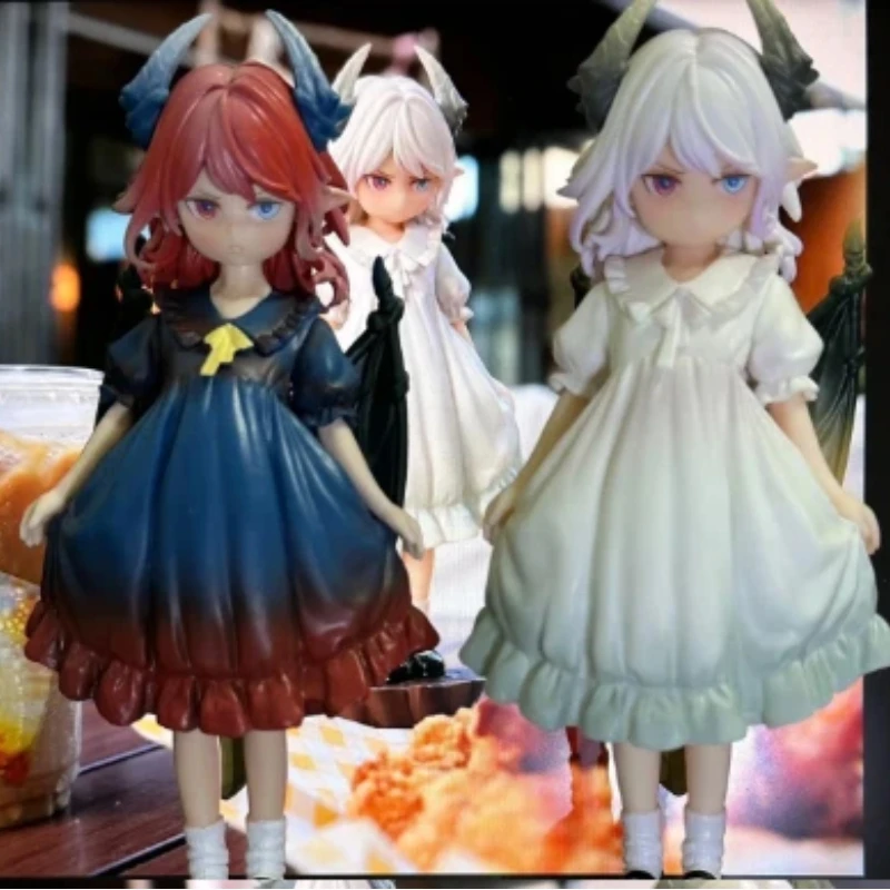19cm Miss Kobayashi'S Angry Dragon Girl GK Anime Figure Kanna-Chan Figures Model Doll Pvc Cute Toys Collectible Girl Boy Gifts