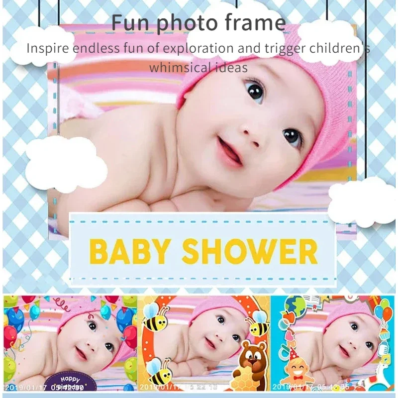 Children Camera 16/32G Mini Digital Cartoon Cat Cam Educational Toys For Kids HD Video Camera Outdoor Photography Toy Xmas Gifts