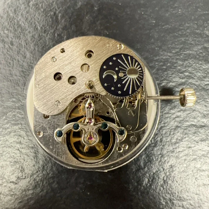 Watch accessories brand new domestic dual time zone automatic mechanical movement 2 o'clock stars 10 o'clock small seconds