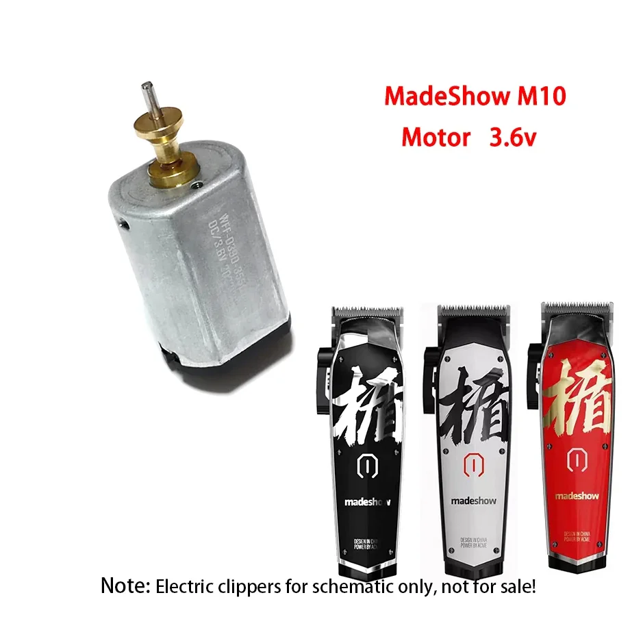 M10 MadeShow Professional Hair Clipper 7000RPM 3.6V Motor Engine Professional Repair Replacement Tool Trimmer Repair Accessories