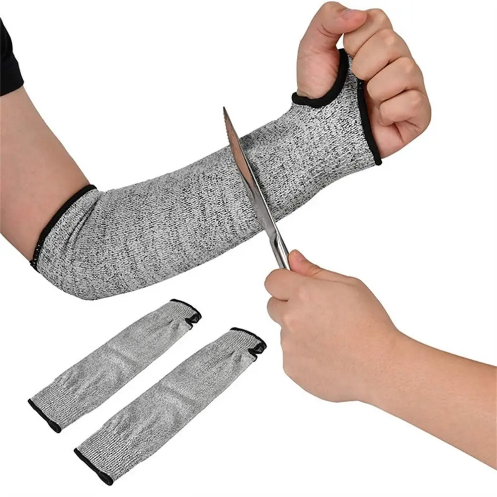 1 PC ปฏิบัติตัด Anti-Cut ถุงมือระดับ 5 ความปลอดภัย Anti-Puncture ถุงมือทํางาน Multi-Purpose HPPE แขนแขน