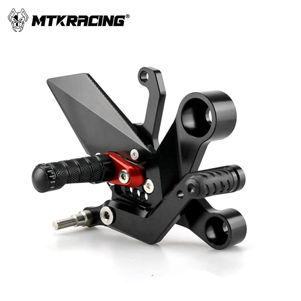 MTKRACING FOOTBOARDS  For YAMAHA MT-09 13-20 Tracer 900 18-20 Rear Sets Pedal Adjustable Rearsets Footpegs Shift Lever Brake Kit