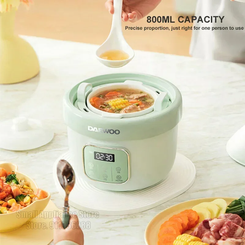 220V Electric Stewpot for Baby Food and Soup with Automatic Temperature Control