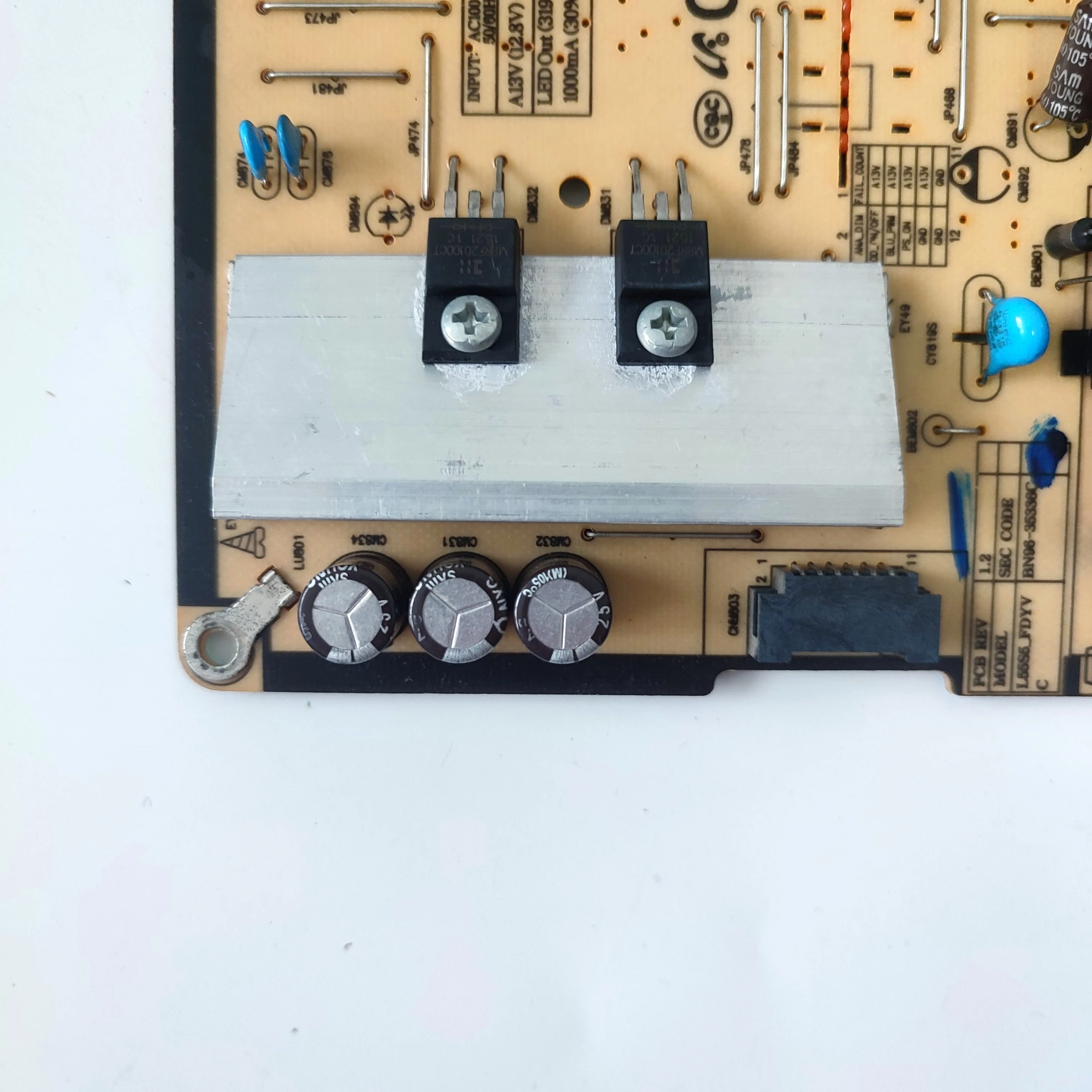 LCD TV Power Board BN96-35336A/B/C L55S5-FDYV For UA48JU50S UA55JU5910 UE48JU6070 UE55JU6050 UN48JU6150 UN55JU6400 48/55 Inch TV