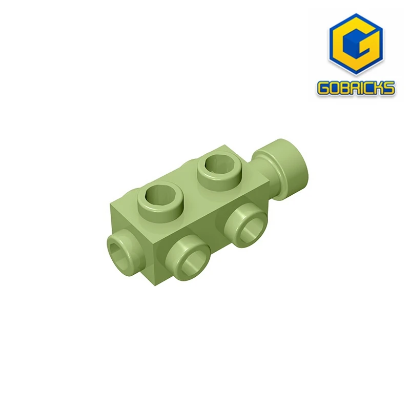 Gobricks-bloques de construcción para niños, juguete técnico de bloques de construcción con MOTOR de GDS-769, compatible con lego 4595, 1x2x2/3