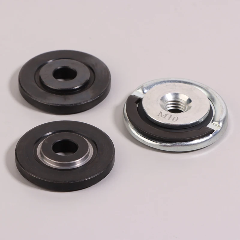 

4.5cm M10 Quick Release Self-Locking Angle Grinder Inner Outer Flange Nut Fittings Thread For 16/20/22/22.2mm Bore Cutting Disc