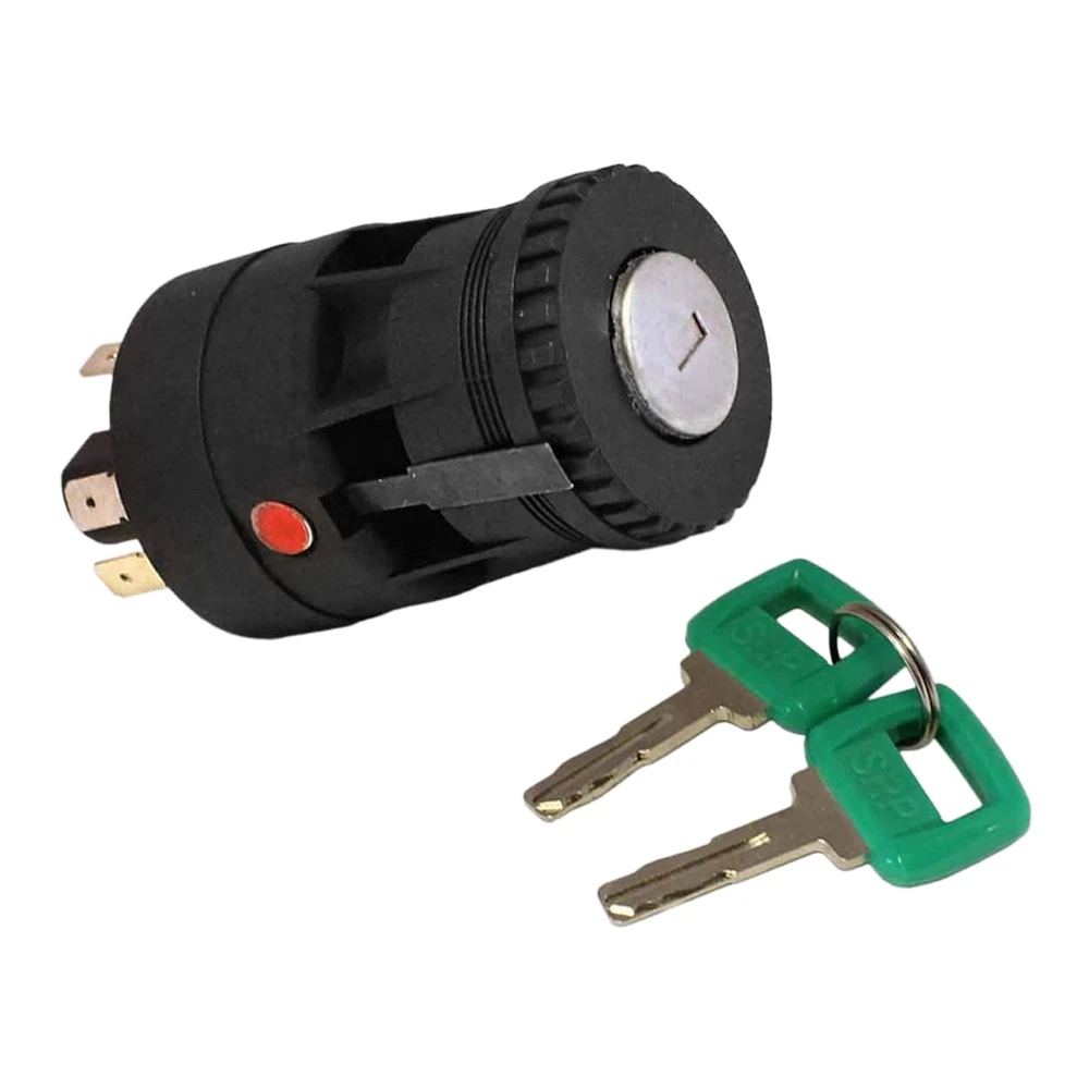 15082295 Ignition Switch with 2 Keys for Volvo Truck Loader-Laser A20C A30C A25D A35D Ignition Switch Lock Cylinder