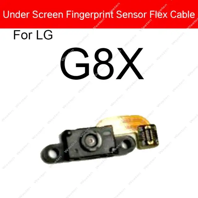 Under Screen Fingerprint Sensor Flex Cable For LG G8X G9 V50S V60 ThinQ Velvet 5G G900 Fingerprint Sensor Home Touch Flex Ribbon