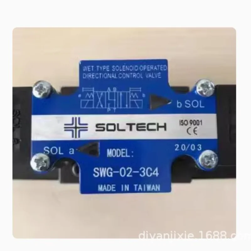 Électrovanne SOLTECH SWG - 02/03-2 B2/2B3/3C2/C3/C4 Vanne directionnelle hydraulique