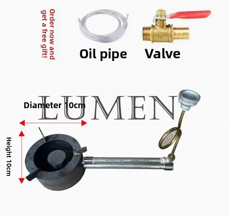 Waste Oil Burner Heating Diesel Oil Burner Heating in Winter Burned Waste Oil Stove Farm Heating Furnace