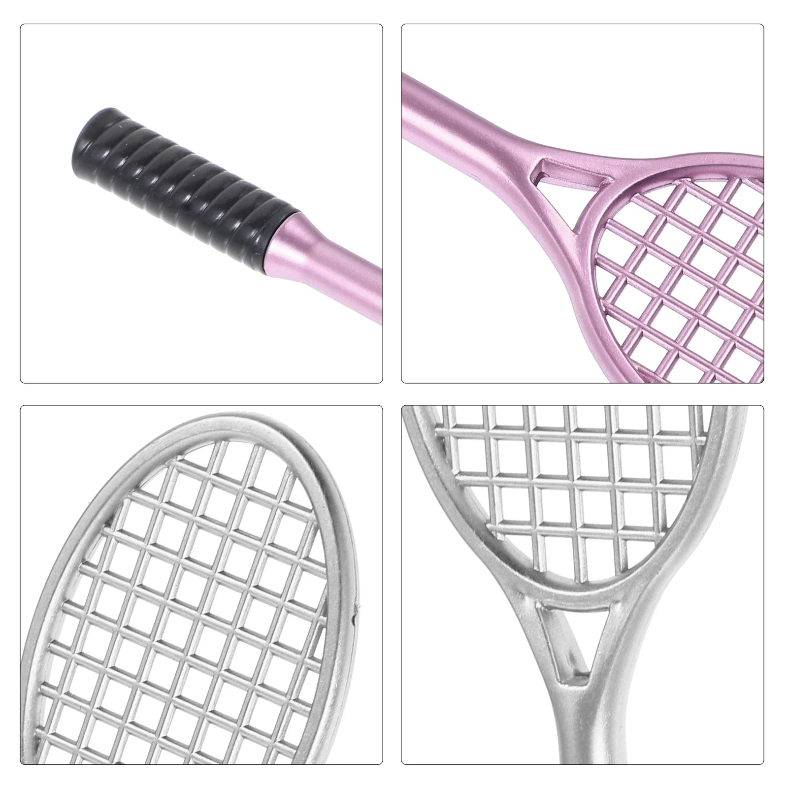 

12Pcs Gel Pen Creative Cartoon Racket Shape Smooth Writing Gel Ink Pen Student Office Gift Cute Pens for