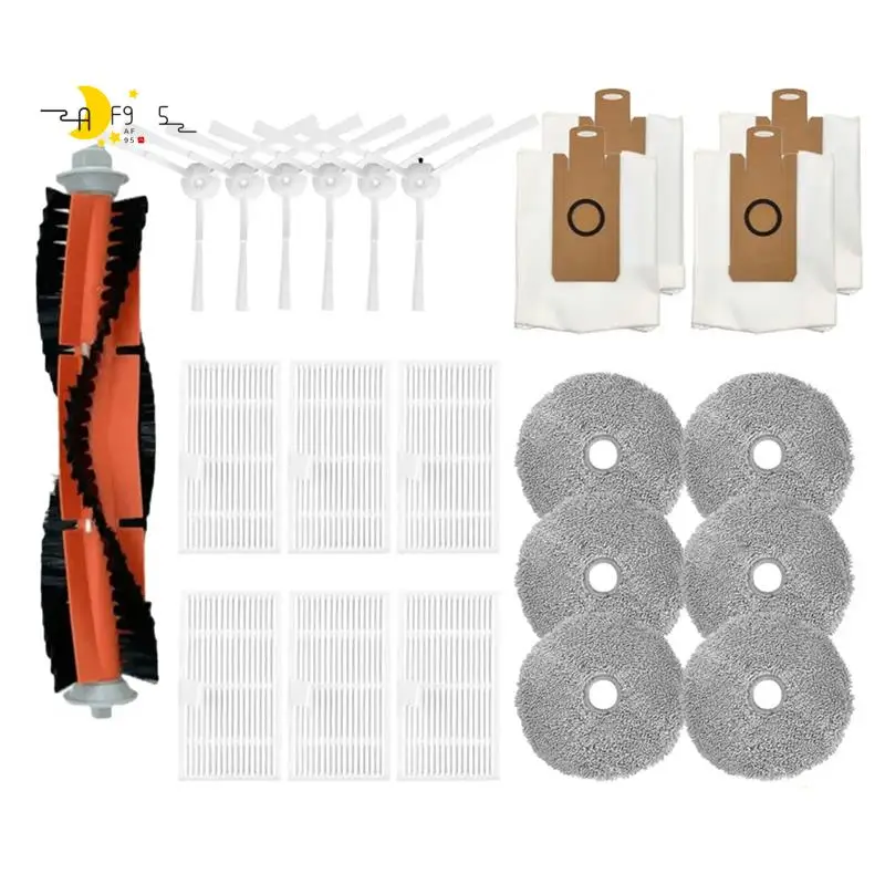 

AF95-For Xiaomi Lydsto W2 / Kyvol S60/ Iriver AICLE INS-200 Robot Vacuum Cleaner Spare Parts Filter Mop Dust Bag