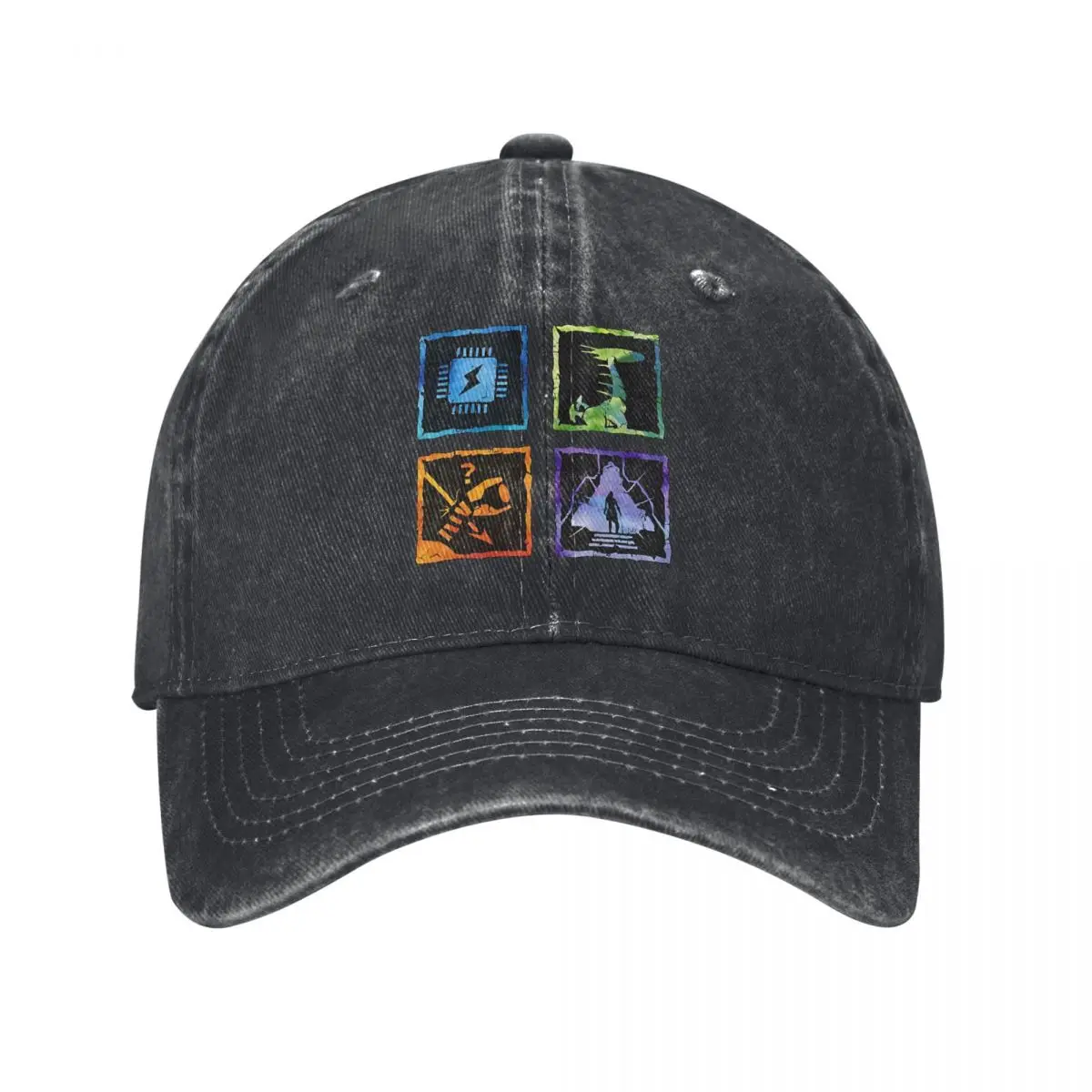 Classic Zero Dawn Horizon Forbidden West Pack Baseball Caps Unisex Distressed Denim Sun Cap Popular Game Outdoor Workouts Hats