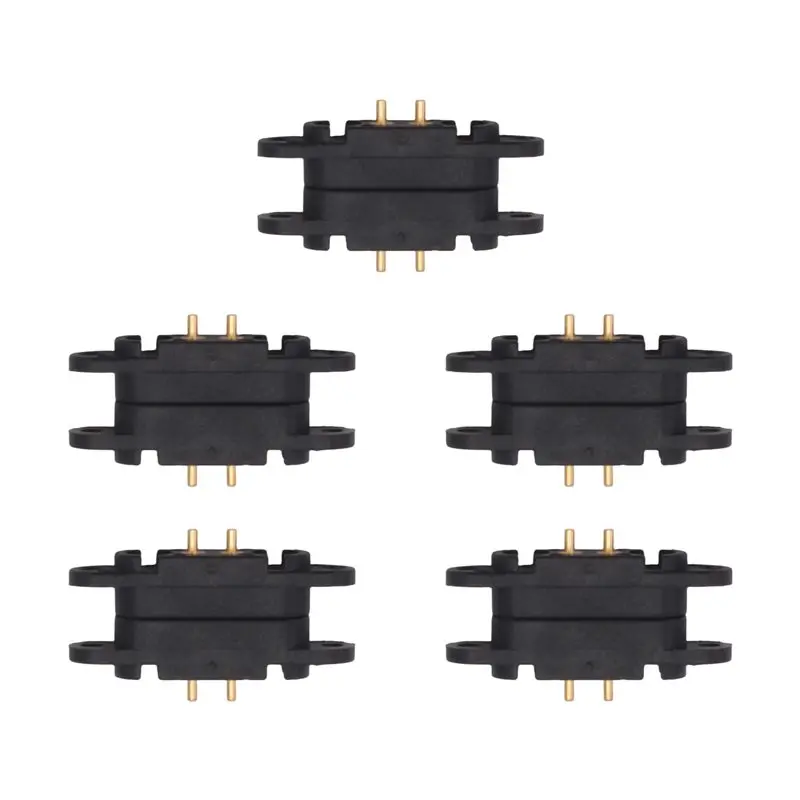 Hot Selling-5Pair 2Pin Magnetic Pogo Pin Connector Male Female Spacing 2.5Mm 1.5A Waterproof Connector For Power Bank Car Chargi