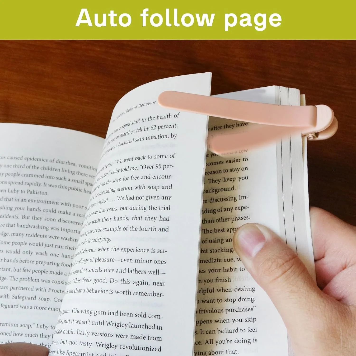 3 automatic bookmarks, silicone bookmarks, cute unique book markers, a reading accessory gift for book lovers