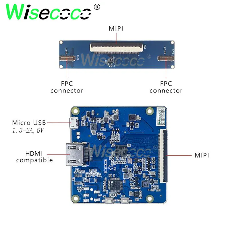 Imagem -05 - Display Lcd Placa de Controlador Mipi Display vr Quadrado 90hz 29 1440x1440 Display 1:1