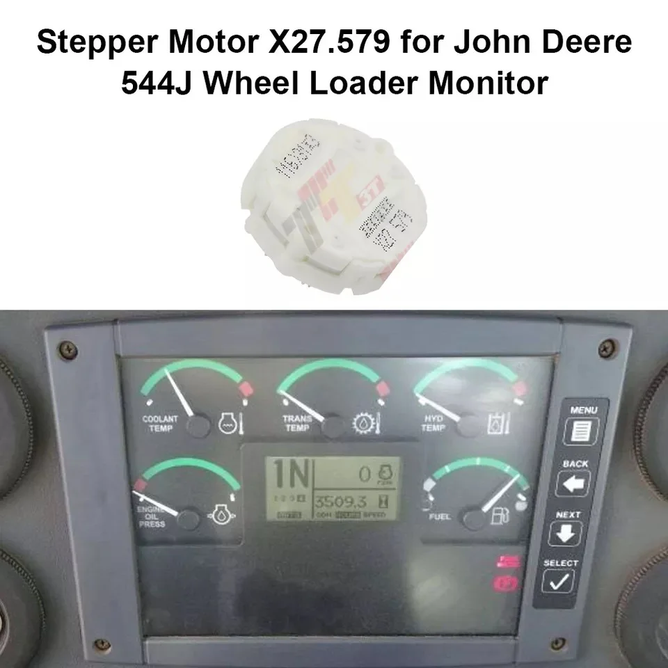 Dashboard Stepper Motor X27.579 for John Deere 544J 624J 644J 724J Wheel Loader Monitor