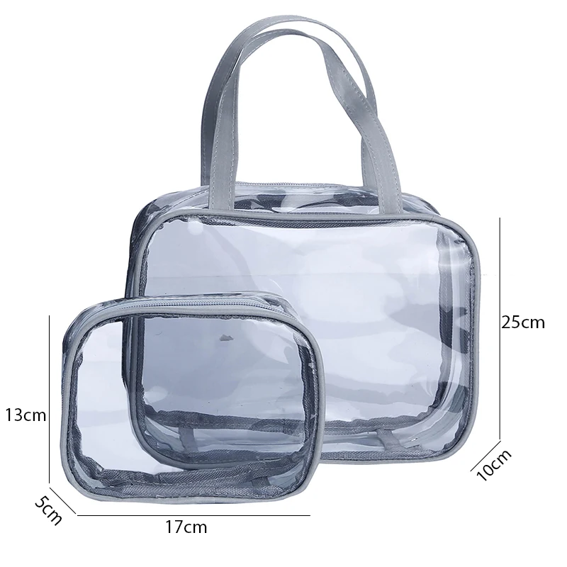 Zaino impermeabile Set in PVC trasparente borsa Solid Clear zaino Unisex zaino di grande capacità coppia Fashion Bagback Designer