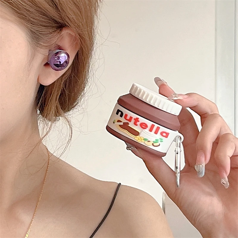 Caso Do Fone De Ouvido Dos Desenhos Animados Para Samsung Galaxy Buds 2 Pro, 3D, Bonito, Criativo, Bubble Gum, Snacks Capa, FE