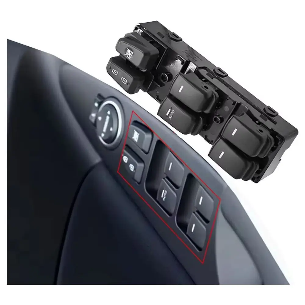 

Left Driver Side Window Lifter Switch 935703S000 For Hyundai Sonata 2011-2014 Replacement Parts ﻿
