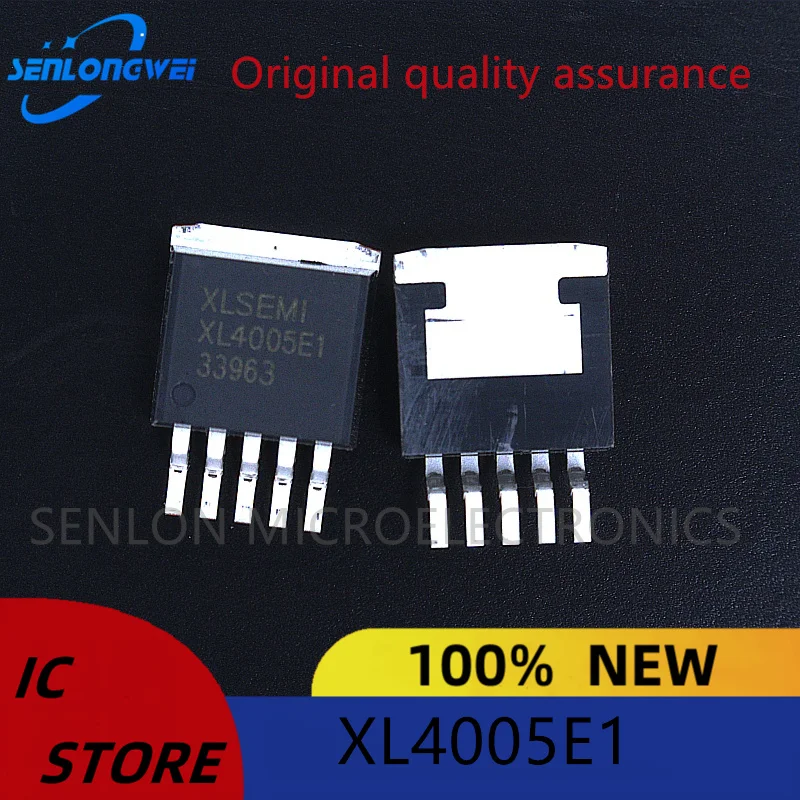 New original SMD XL4005E1 TO-263 32V5A/300KHZ DC-DC Buck IC Chip