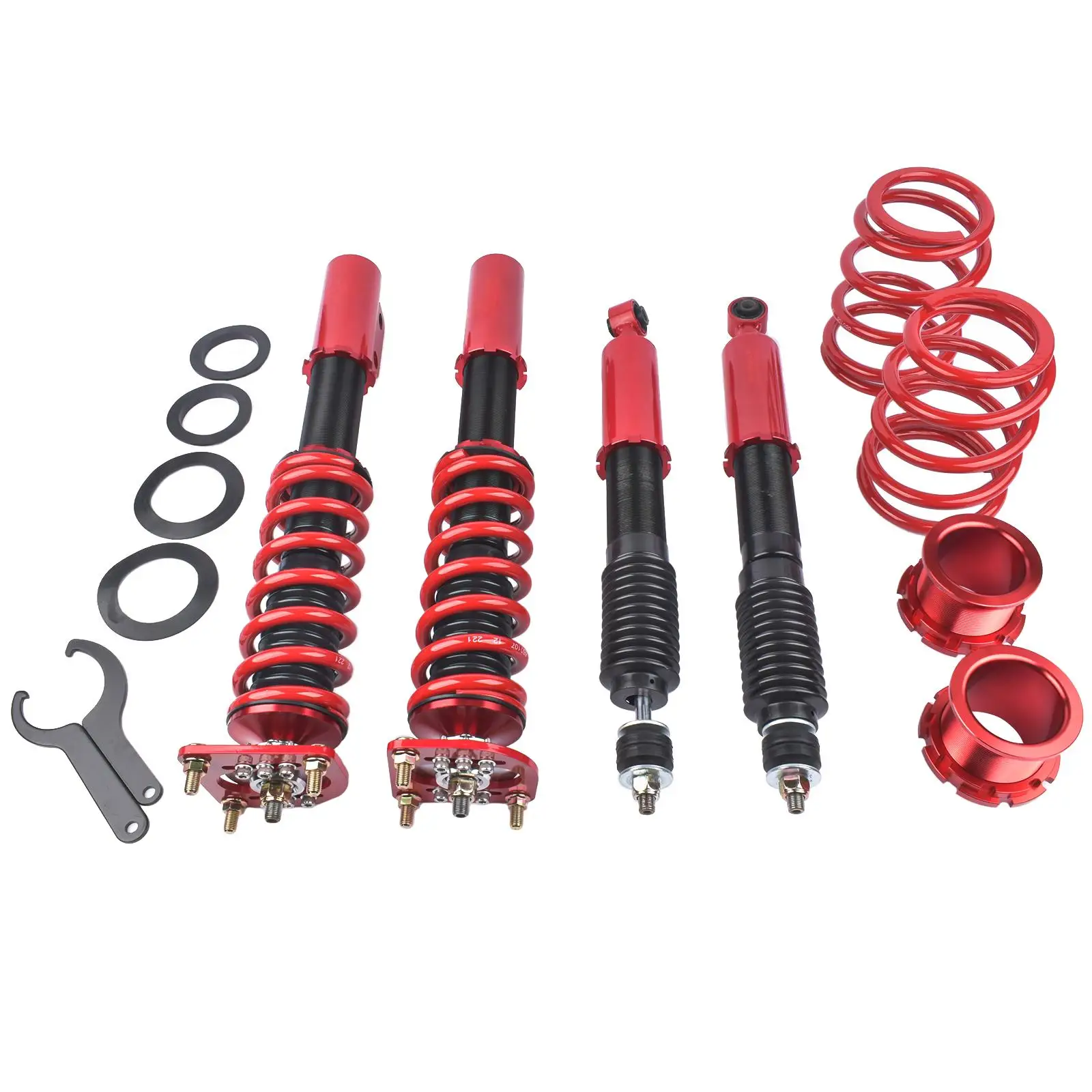 AP01 4* Coilovers Suspension Lowering Kit Shocks For Ford Mustang GT / Base SN95 1994-04