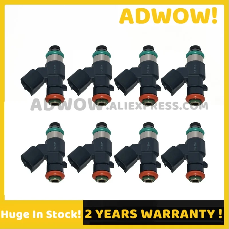 

8 шт. топливная форсунка 12609749 FJ1038 для CHEVROLET CADILLAC GMC HUM MER ESCALADE SILVERADO 1500 YUKON H2 6.2L V8 217-3410 83211225