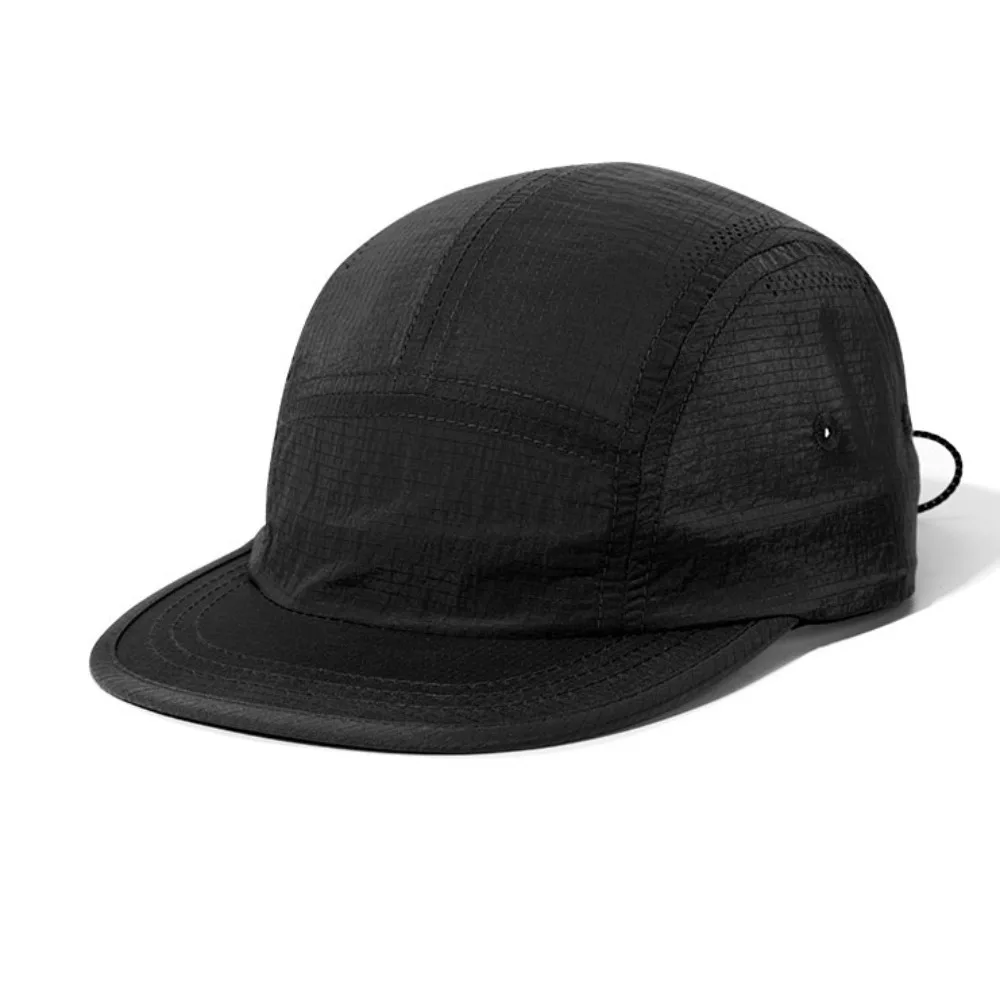 Japanische Baseballkappe mit flachem Rand, weichem Oberteil, verstellbar, schnell trocknend, einfarbig, atmungsaktiv, Sonnenschutzkappe, Unisex