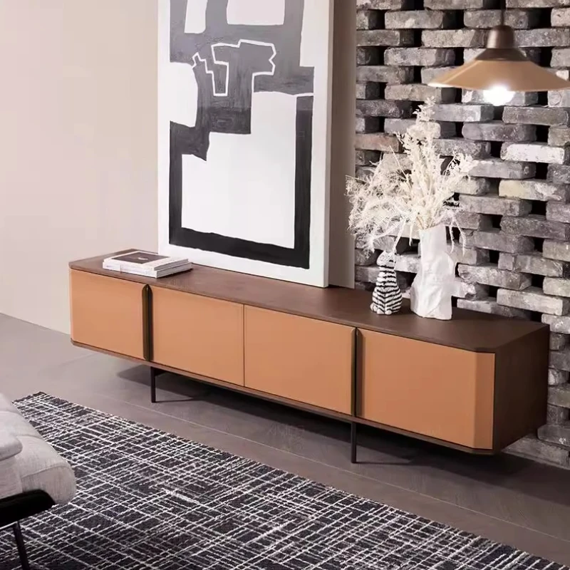 خزانة تلفزيون بتصميم إيطالي لغرفة المعيشة، ألعاب عالمية، تخزين أفلام عصرية، طاولة تلفزيون، وحدة تحكم، أثاث موبليس #3