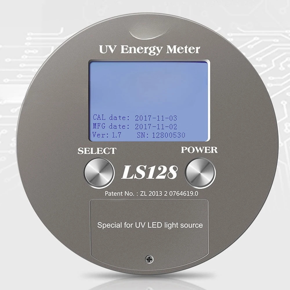 LS128 UV Energy Meter Tester Special for UV LED Light Source Range 365nm-405nm Irradiance Temperature