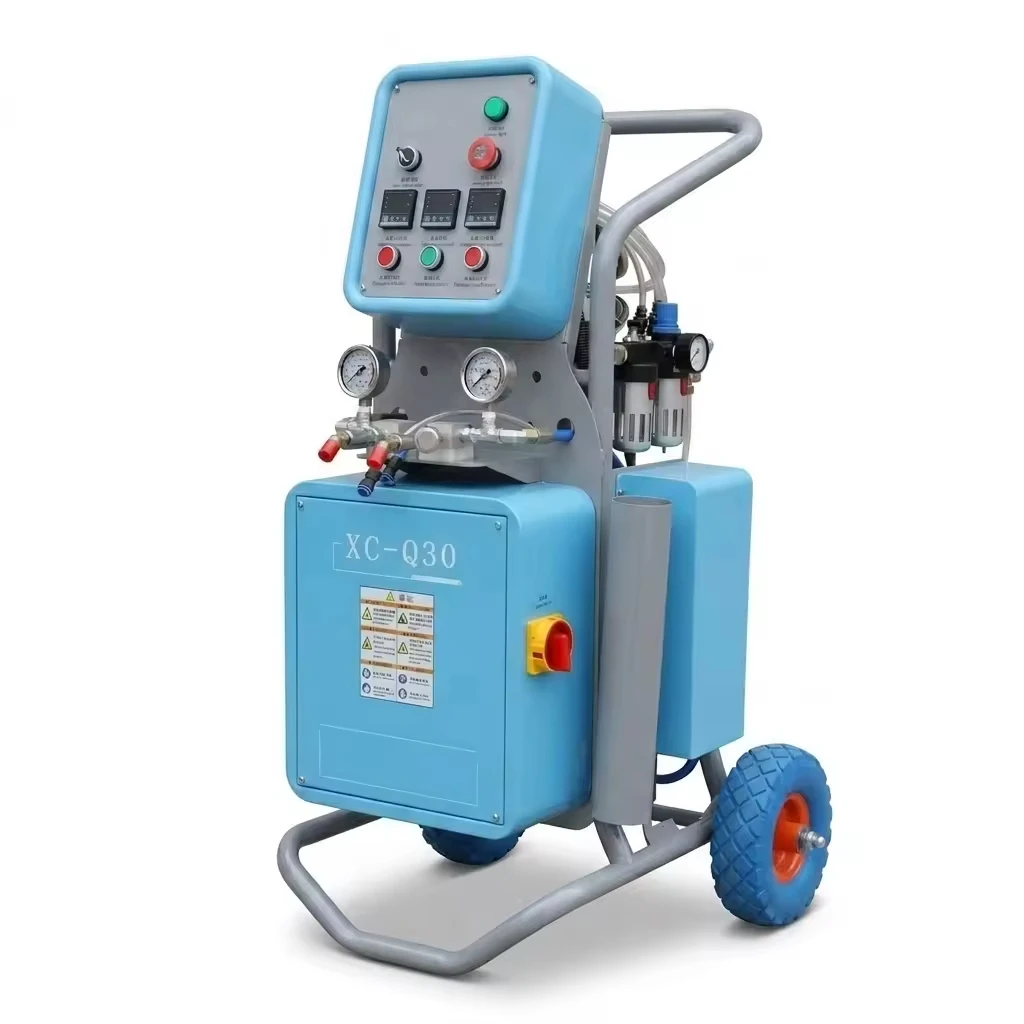 Factory High Pressure Polyurethane Foam Spraying Machine Sound Thermal Insulation Pouring Tool Matching Pneumatic Spray Gun